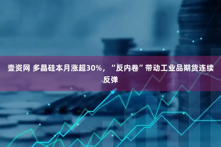 壹资网 多晶硅本月涨超30%，“反内卷”带动工业品期货连续反弹