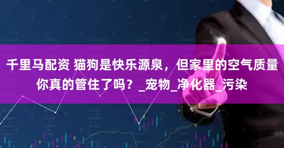 千里马配资 猫狗是快乐源泉，但家里的空气质量你真的管住了吗？_宠物_净化器_污染