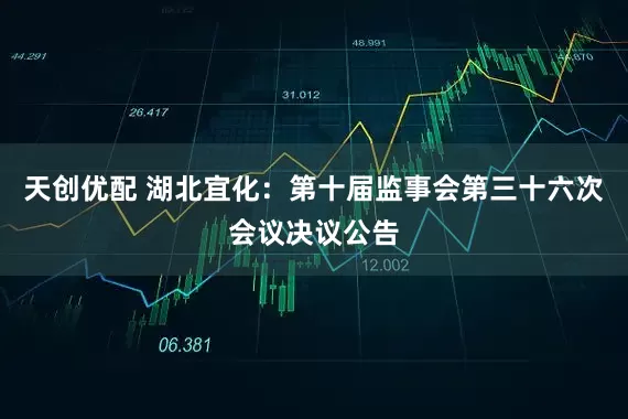 天创优配 湖北宜化：第十届监事会第三十六次会议决议公告
